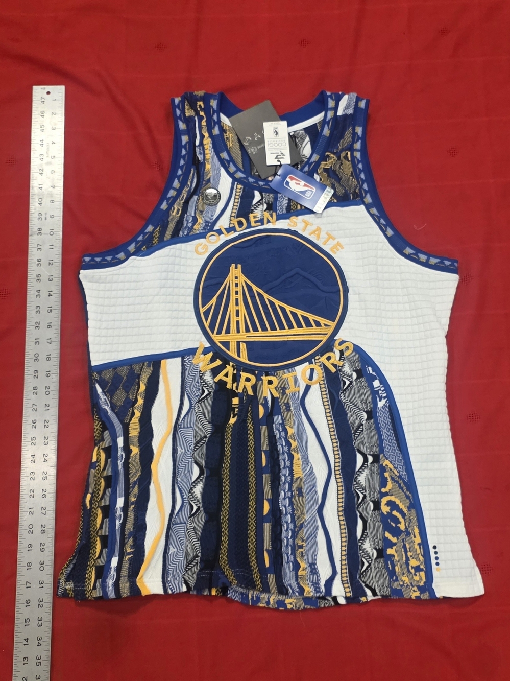 COOGI X NBA Golden STATE WARRIORS XL basketball Jersey